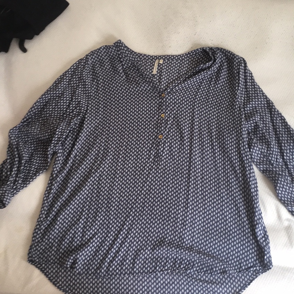 Blue blouse